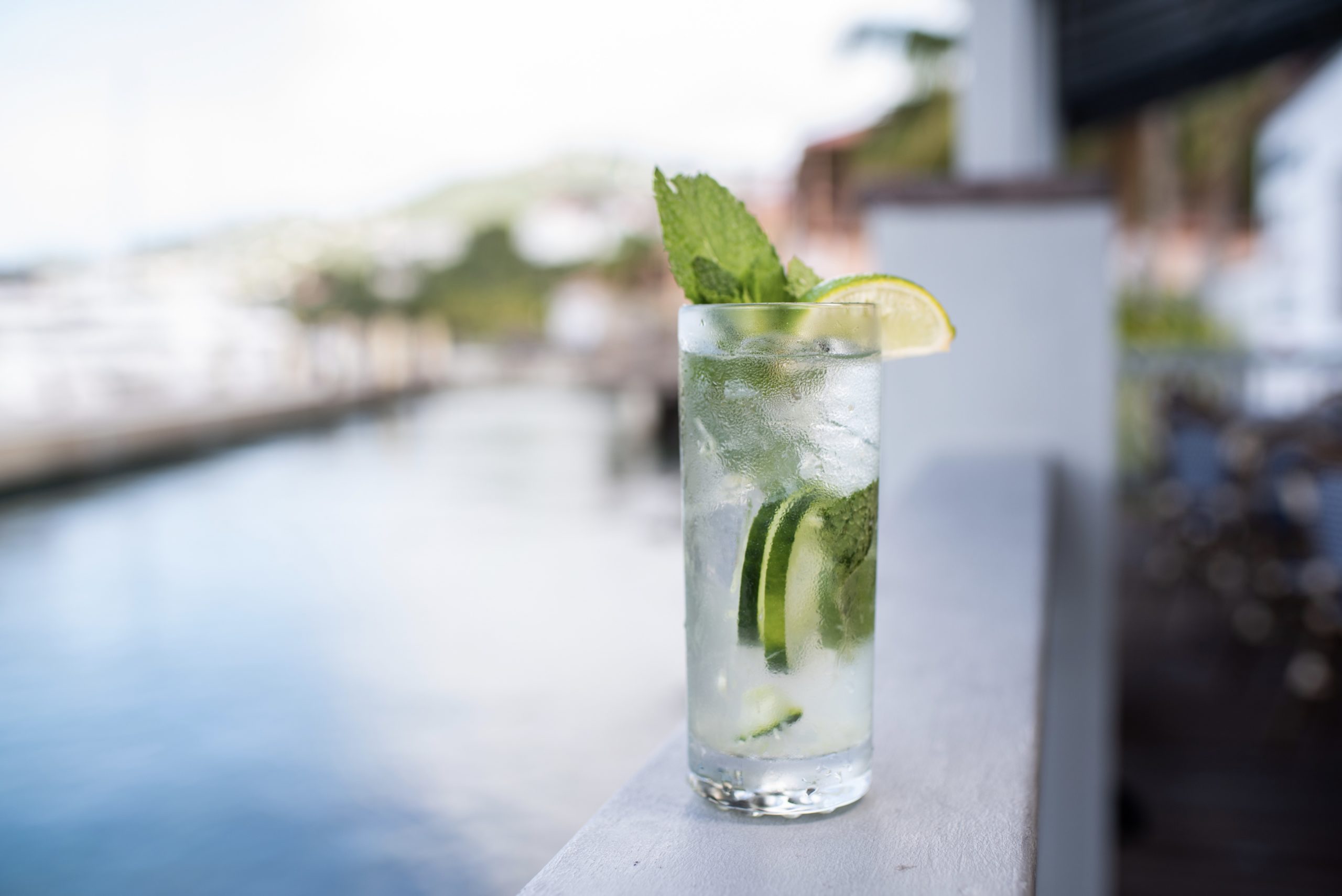 Navy Beach St. Thomas cocktail